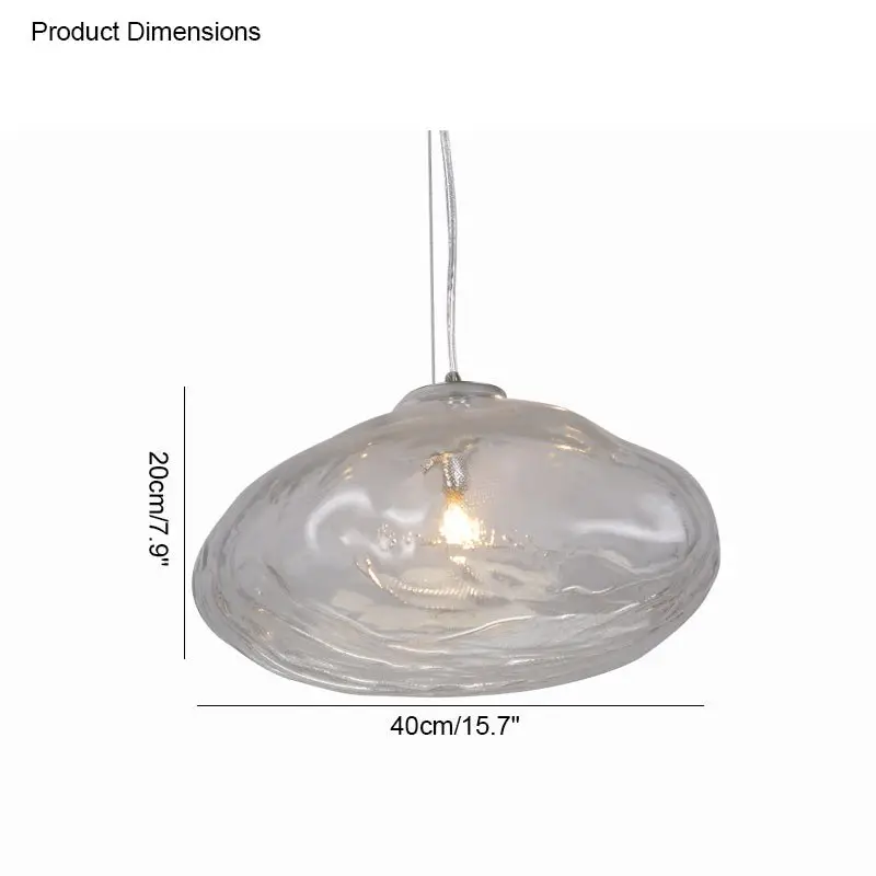 Cloud Nordic Glass Chandelier - Image 20