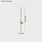Deer Brass Wall Sconce - Image 11