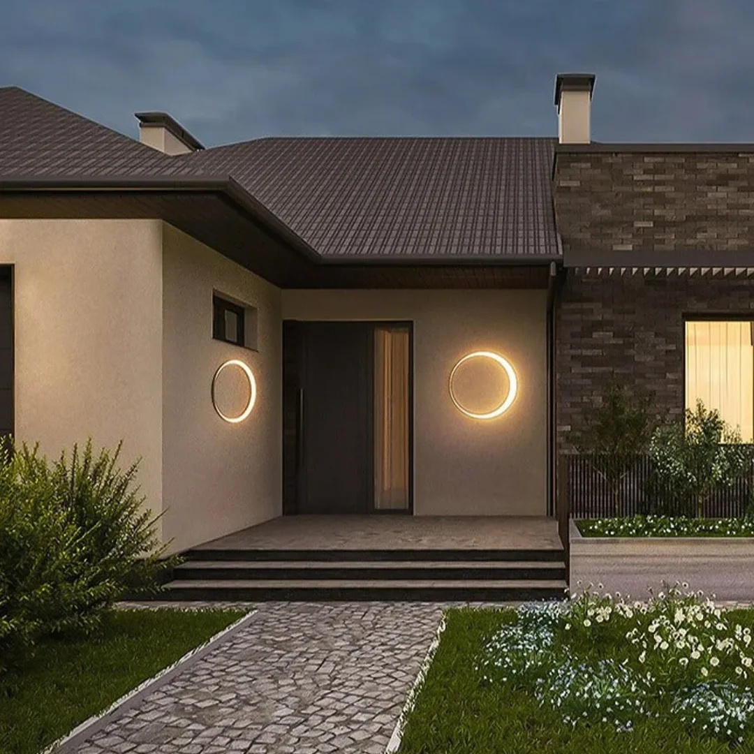 Cirque Modern Round Lighting Home Decor Outdoor Lamp - Image 6