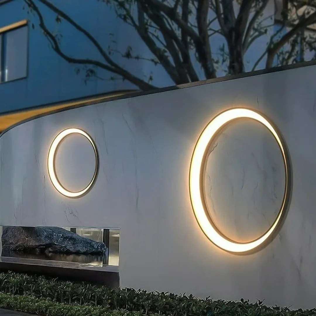 Cirque Modern Round Lighting Home Decor Outdoor Lamp - Image 13
