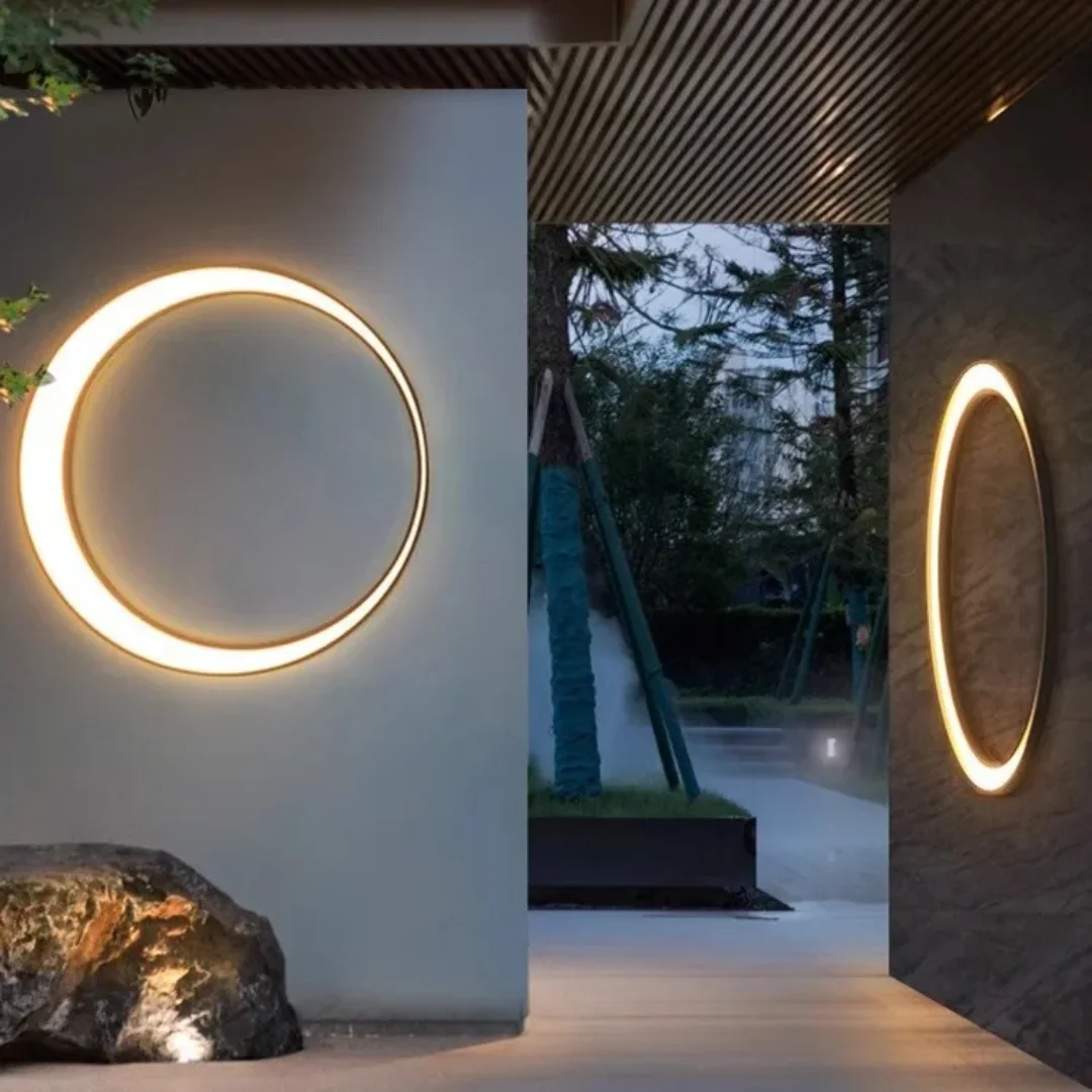 Cirque Modern Round Lighting Home Decor Outdoor Lamp - Image 4