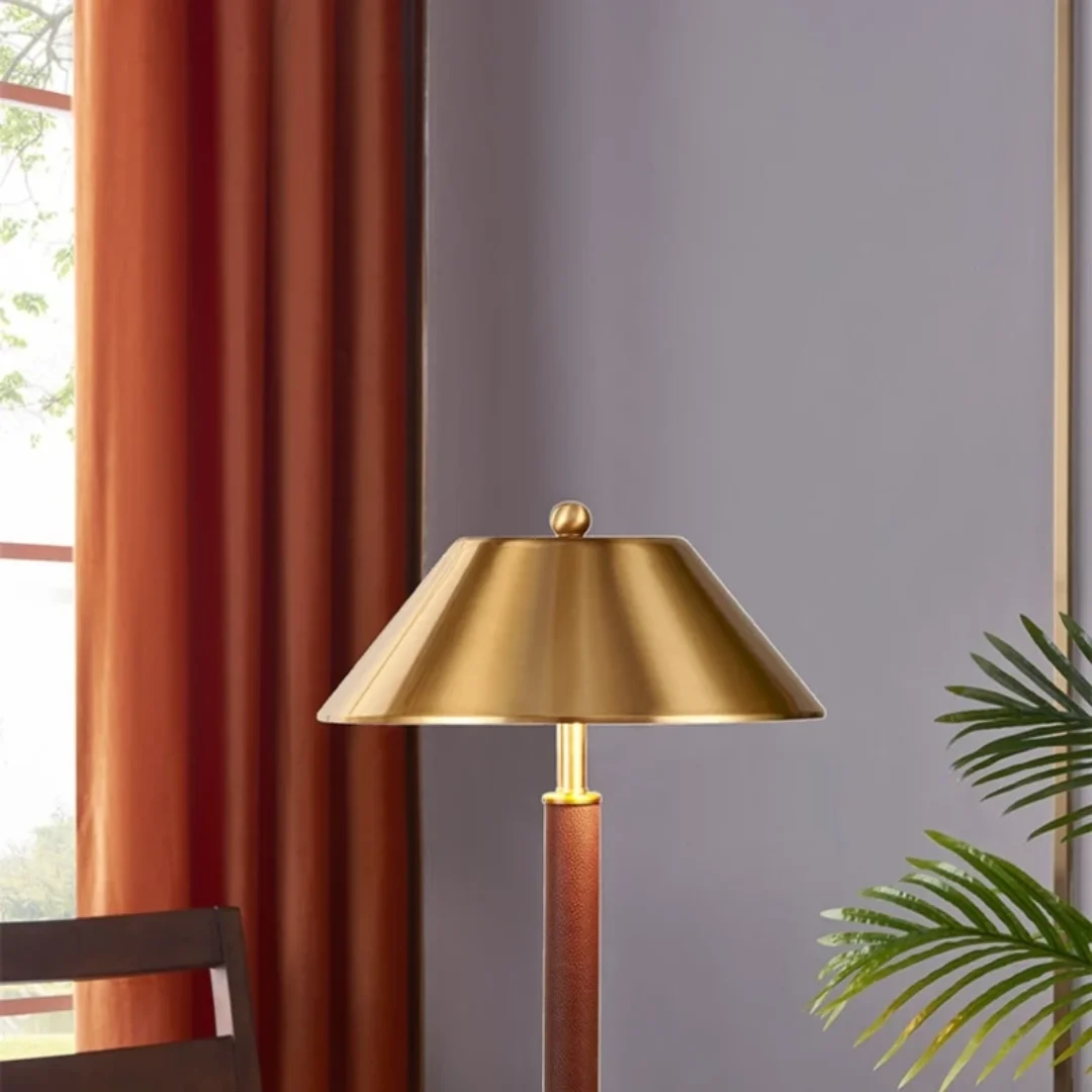Templeton Marble table lamp (Brown) - Image 2