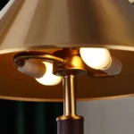 Templeton Marble table lamp (Brown) - Image 5