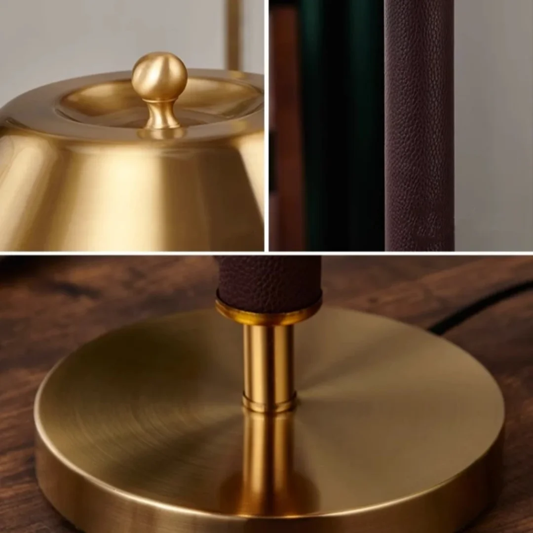Templeton Marble table lamp (Brown) - Image 4