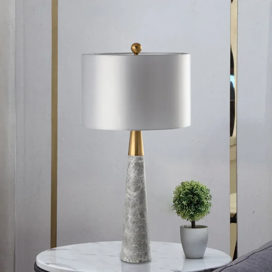 Blitz Marble table lamp (Grey) - Image 2