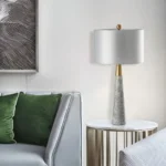 Blitz Marble table lamp (Grey) - Image 3