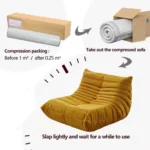 Tatami relaxing togo compressible sofa - Image 10