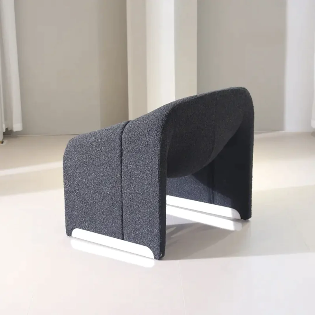 Pilot Contemporary Velvet Fabric Leisure Chair - Stylish & Durable - Image 6