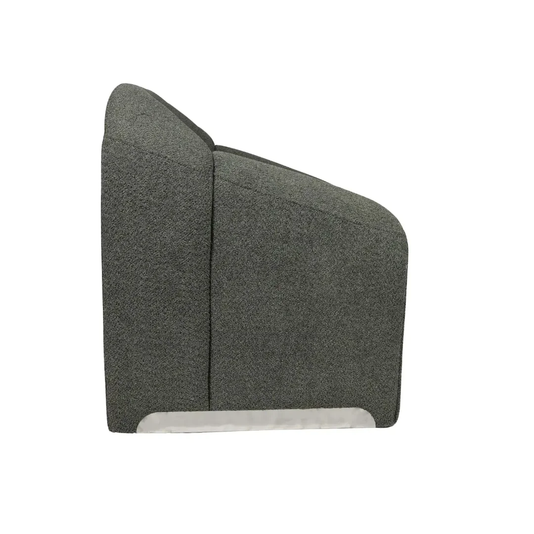 Pilot Contemporary Velvet Fabric Leisure Chair - Stylish & Durable - Image 9