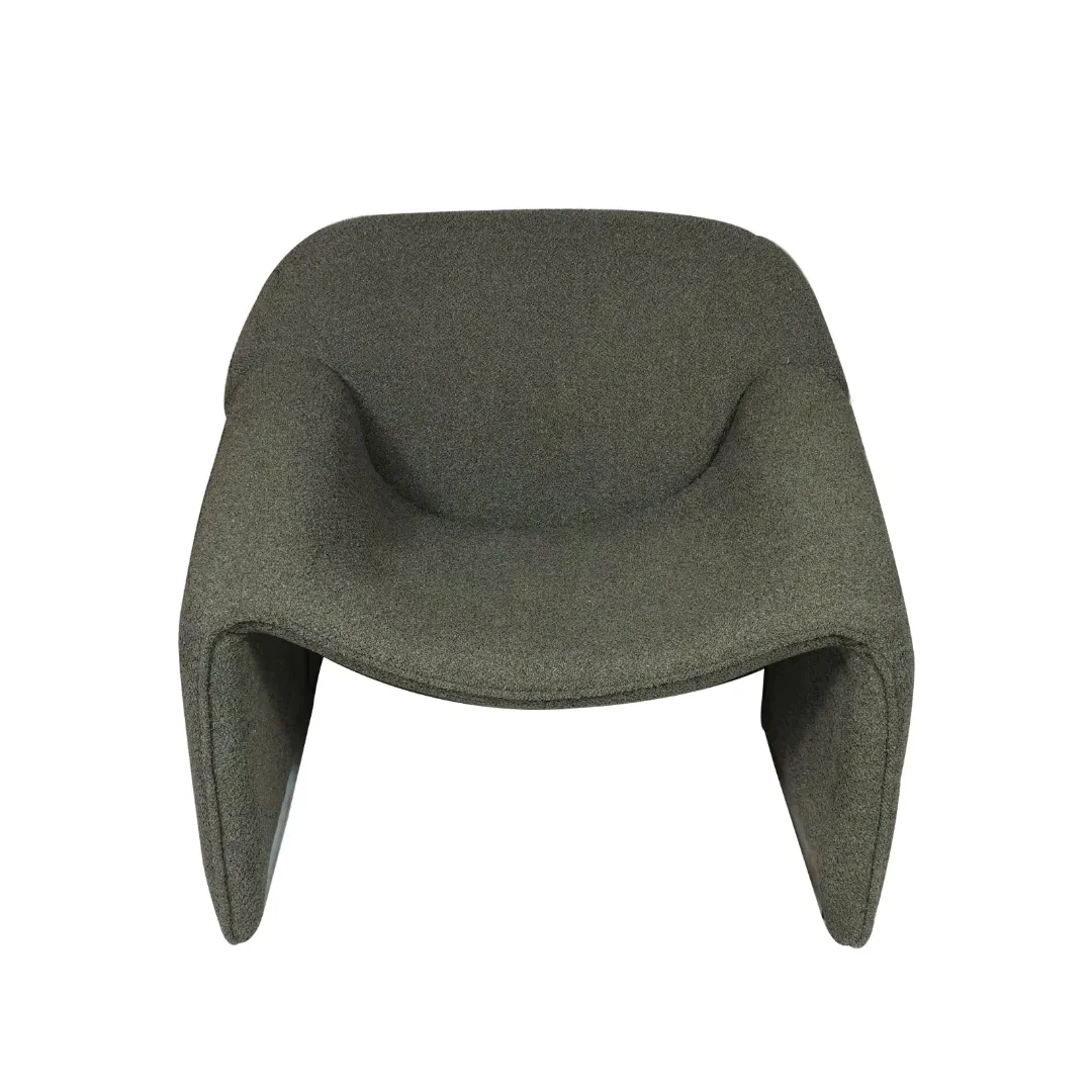 Pilot Contemporary Velvet Fabric Leisure Chair - Stylish & Durable - Image 2