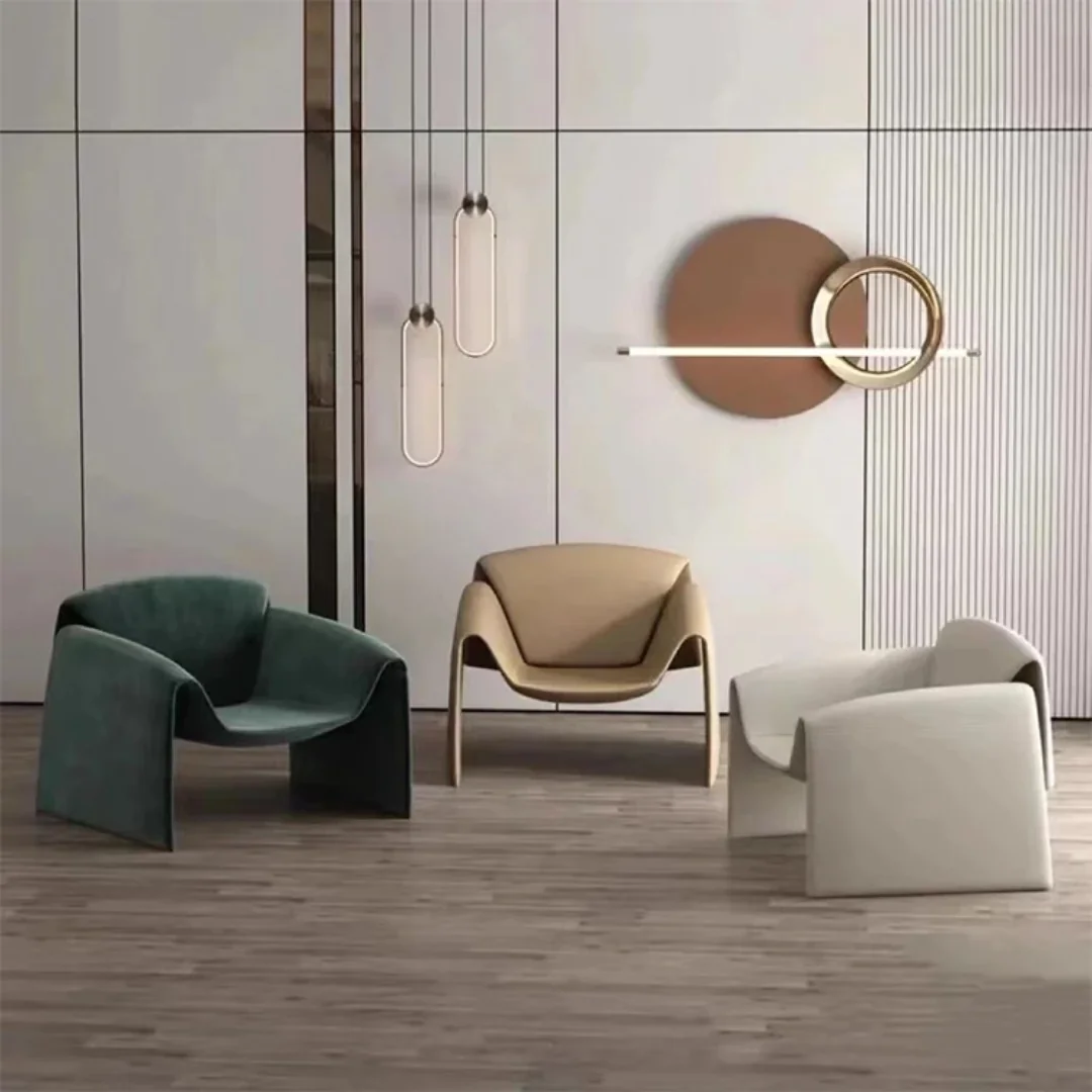 Maven Contemporary PU leather Leisure Chair - Stylish & Durable - Image 2