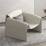 Maven Contemporary PU leather Leisure Chair - Stylish & Durable - Image 4
