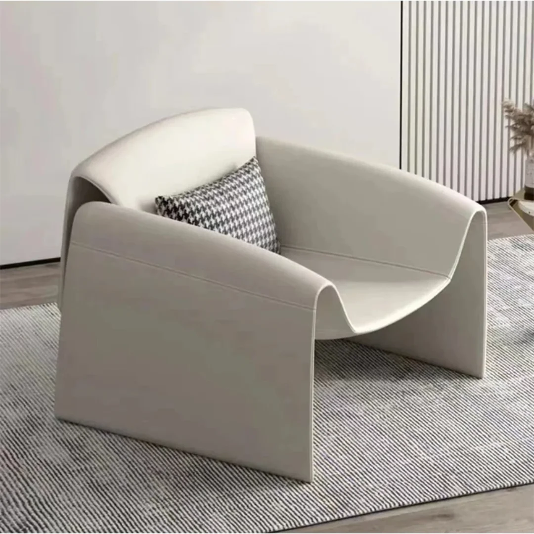 Maven Contemporary PU leather Leisure Chair - Stylish & Durable - Image 4