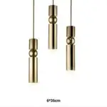 Gladiator Golden Light Emitting Pendant Lamp - Image 6