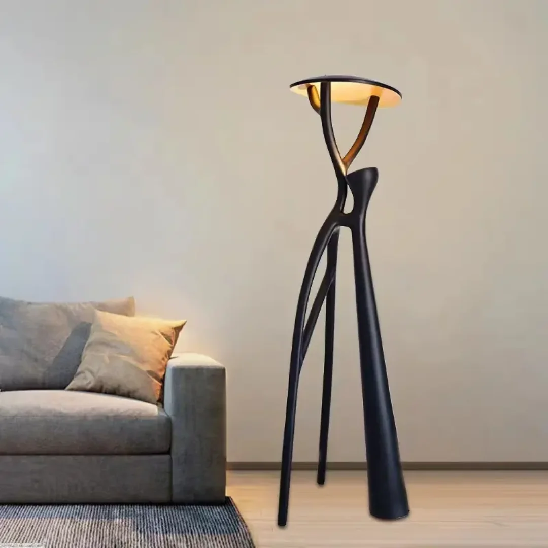 Cassel Modern Decorative Dropdown Unique Design Tall Floor Lamp - Image 5