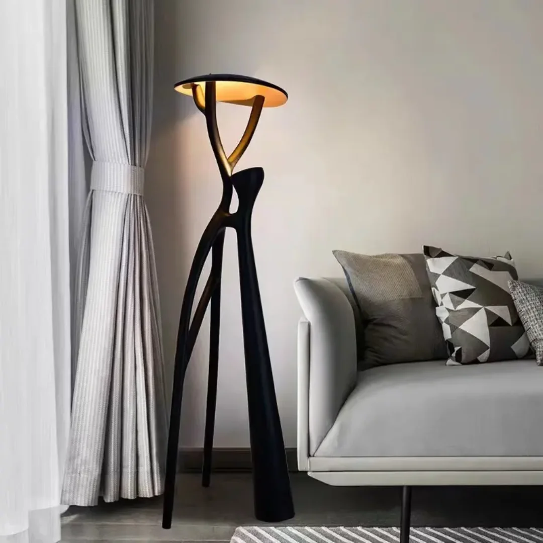 Cassel Modern Decorative Dropdown Unique Design Tall Floor Lamp - Image 6