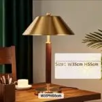 Templeton Marble table lamp (Brown) - Image 6