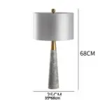 Blitz Marble table lamp (Grey) - Image 5