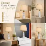 Blitz Marble table lamp (Grey) - Image 11