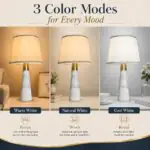 Blitz Marble table lamp (Grey) - Image 8