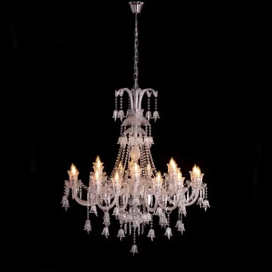 Victorian Crystal Chandelier - Majestic 230cm Statement Piece | 18-Light Luxury Lighting - Image 7