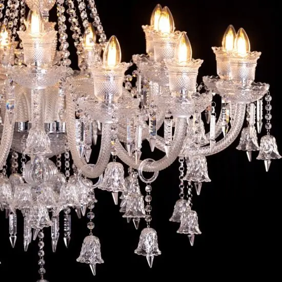 Victorian Crystal Chandelier - Majestic 230cm Statement Piece | 18-Light Luxury Lighting - Image 14