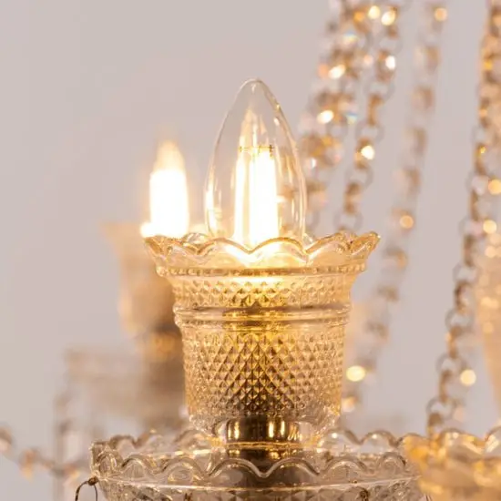 Victorian Crystal Chandelier - Majestic 230cm Statement Piece | 18-Light Luxury Lighting - Image 5