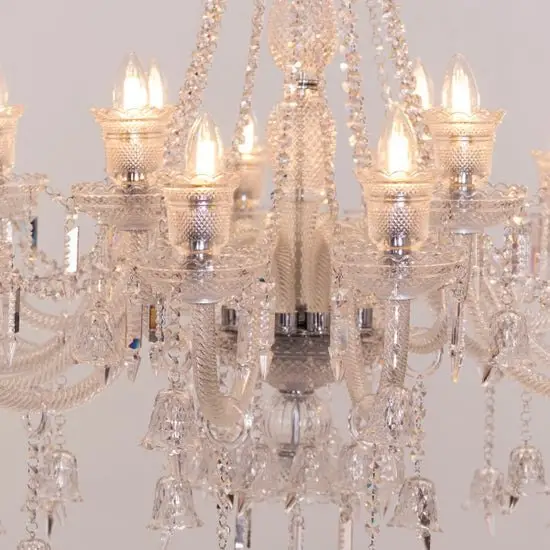 Victorian Crystal Chandelier - Majestic 230cm Statement Piece | 18-Light Luxury Lighting - Image 8