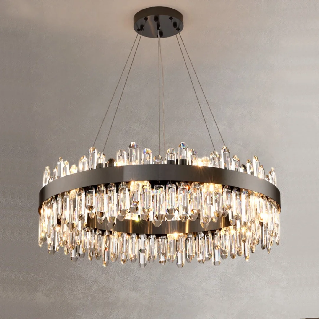 Chase Diamond Luxury Chandelier With Crystals - Image 7