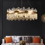 Chase Diamond Luxury Chandelier With Crystals
