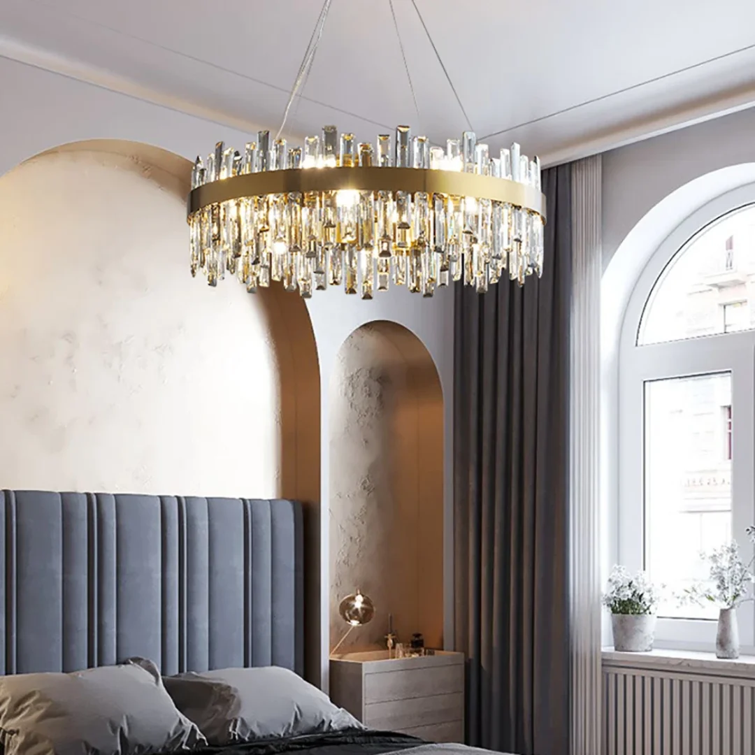 Chase Diamond Luxury Chandelier With Crystals - Image 3