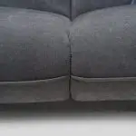 RDS Max Luxe Two-Tone Grey Polyester 3-seater Sofa - Image 6