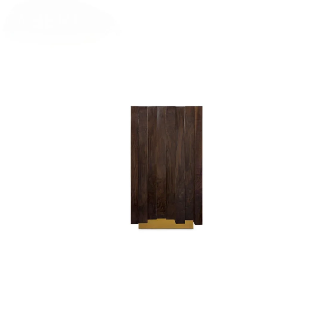 Oriel TV Unit | Modern TV Cabinet Marble Slate Stainless Steel Base - Image 4