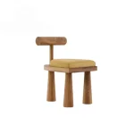 Sarah Dining Chair - Mid-Century Elegance in Velvet - Image 2