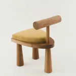 Sarah Dining Chair - Mid-Century Elegance in Velvet - Image 3