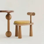 Sarah Dining Chair - Mid-Century Elegance in Velvet - Image 5