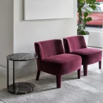Spazio Gold & White Marble Side Table - Luxe Accent Perfection - Image 3