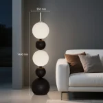 Shadow balls Modern Decorative Dropdown Unique Design Tall Floor Lamp - Image 6
