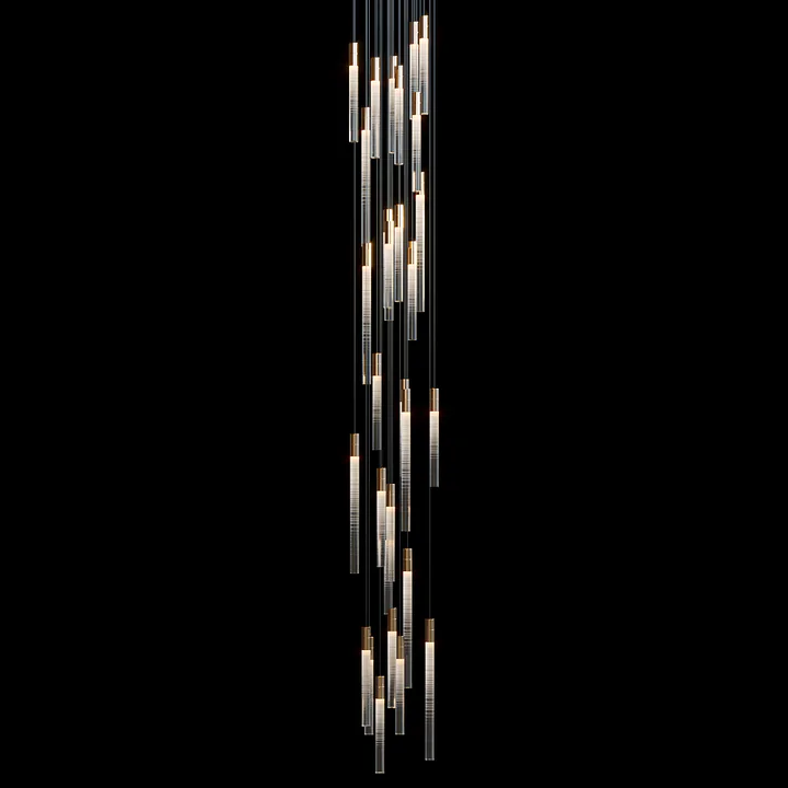 Raymon Luxury Chandelier With Crystals - Image 3