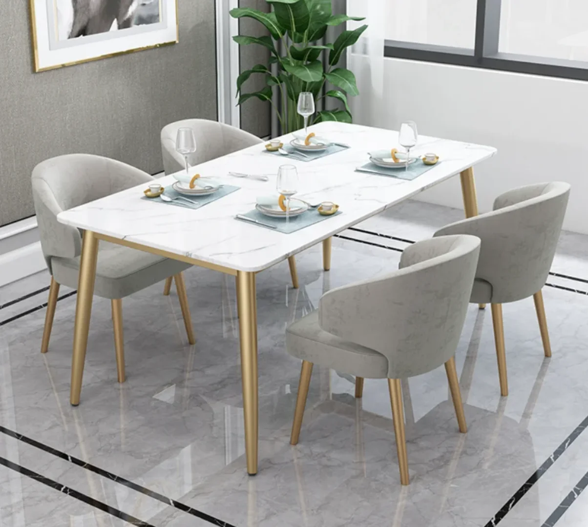 Eucalyptus European Design Dining Chair - Image 5