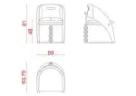 Auralia Sculptural Dining Chair - Image 6