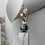 Eleanor Figurine Contemporary Stainless Art Decor - Image 3