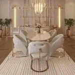Auralia Sculptural Dining Chair - Image 3