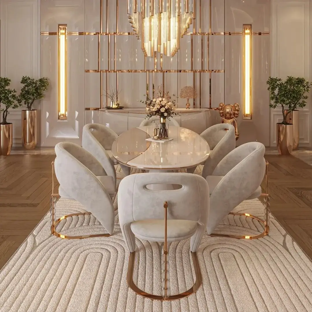 Auralia Sculptural Dining Chair - Image 3