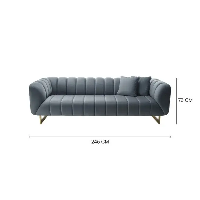 Gravity Polyester 3-seater Sofa - Image 7