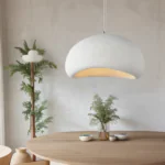 White Dome Pendant Light ClusterMulti-Light Chandelier (Set of 4) - Image 5