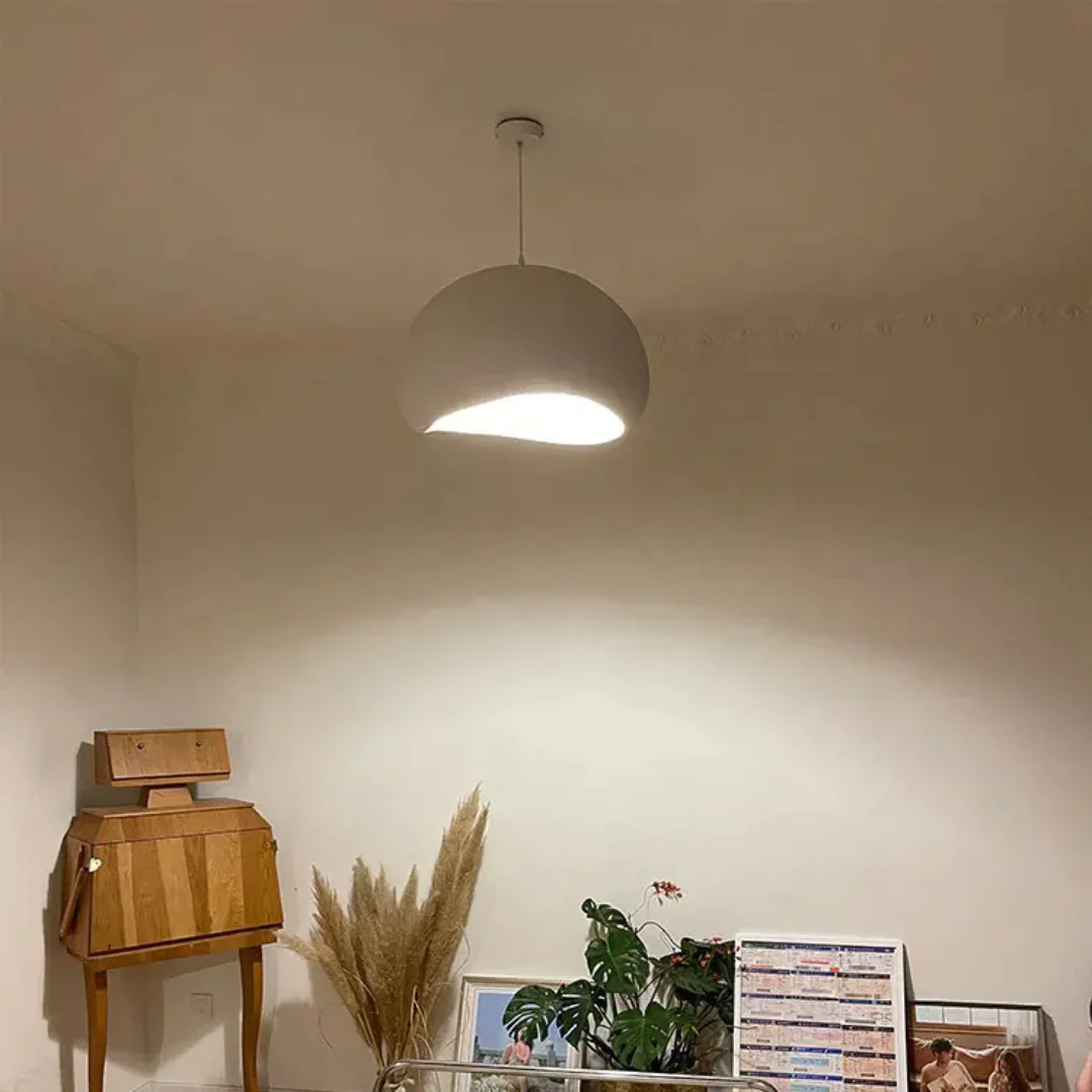 White Dome Pendant Light ClusterMulti-Light Chandelier (Set of 4) - Image 2