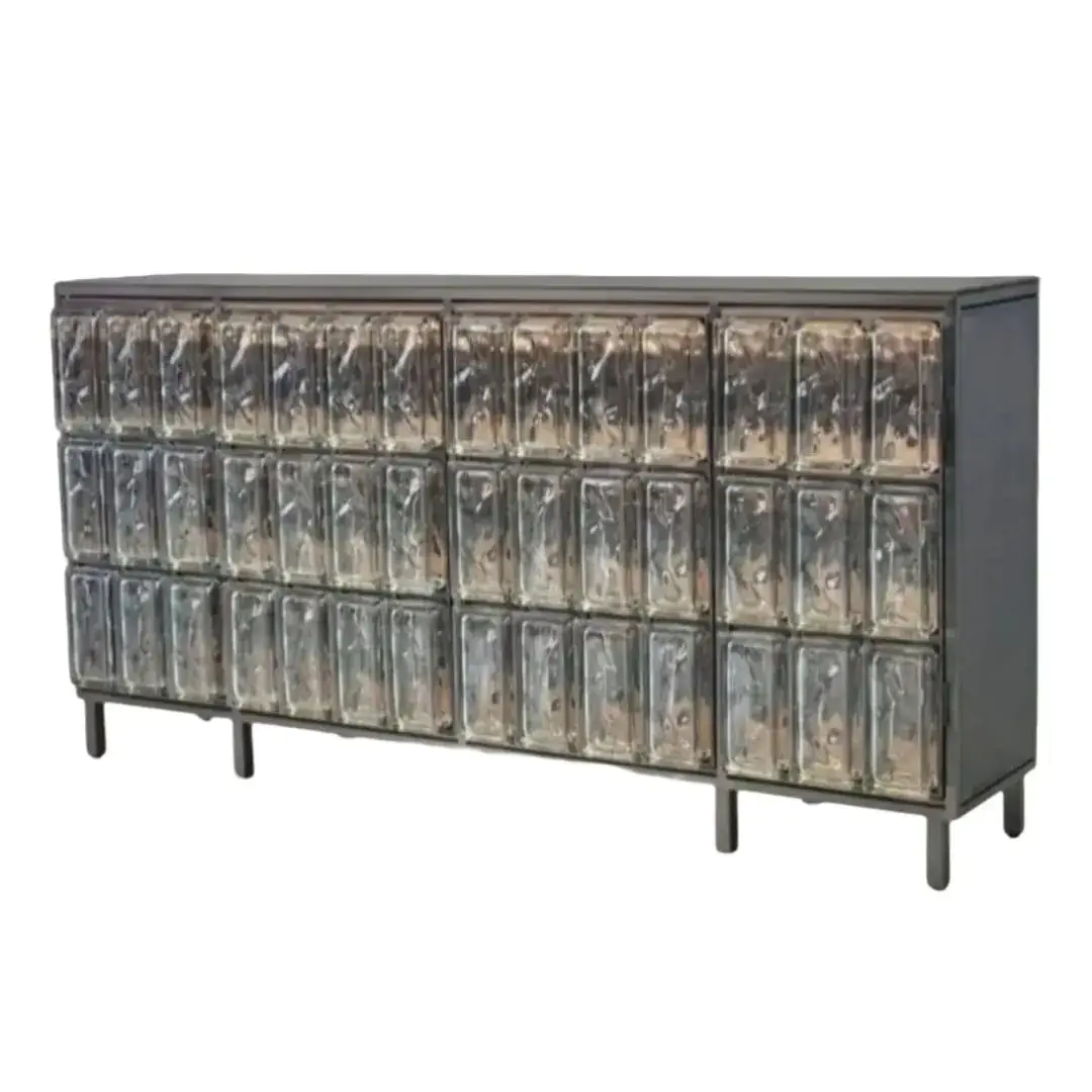 Gracia Sideboard | Modern Art Glass Cabinet - Image 3