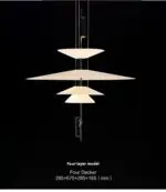 Aveldrof Ceiling Pendant Lamp 4-layer - Image 7