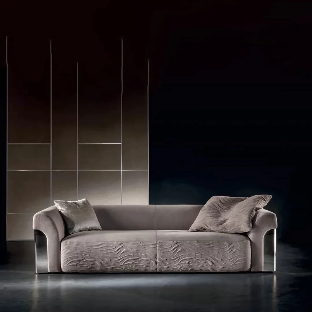 Casablanca Velvet 7-seater Sofa - Image 3